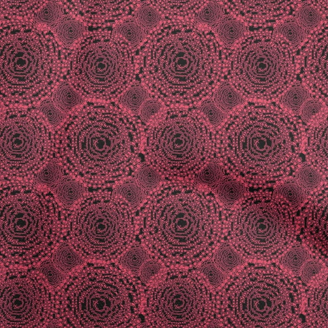 oneOone Silk Tabby Black Fabric Block Craft Projects Decor Fabric Printed By The Yard 42 Inch Wide-Y4