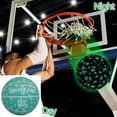 thumbnail image 6 of Hovmgk Holographic Reflective Glowing Basketball, Composite Leather Basketball for Indoor & Outdoor, Luminous Basketball for Boys & Girls, Fun Gift with Spectacular Glow Effect at Night, 6 of 8
