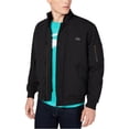 thumbnail image 1 of Chaqueta Bomber Lacoste Impermeable para Hombre Negro X-Large, 1 of 2