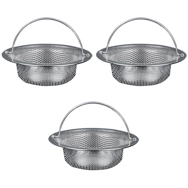 Toystoory 3 uds filtro de drenaje de fregadero hogar usando herramienta de cocina fregaderos colador malla tapón de desecho herramientas de Accesorios de baño Tipo 2