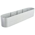 thumbnail image 6 of vidaXL Raised Garden Bed Raised Flower Bed Raised Garden Box Galvanized Steel, 6 of 18