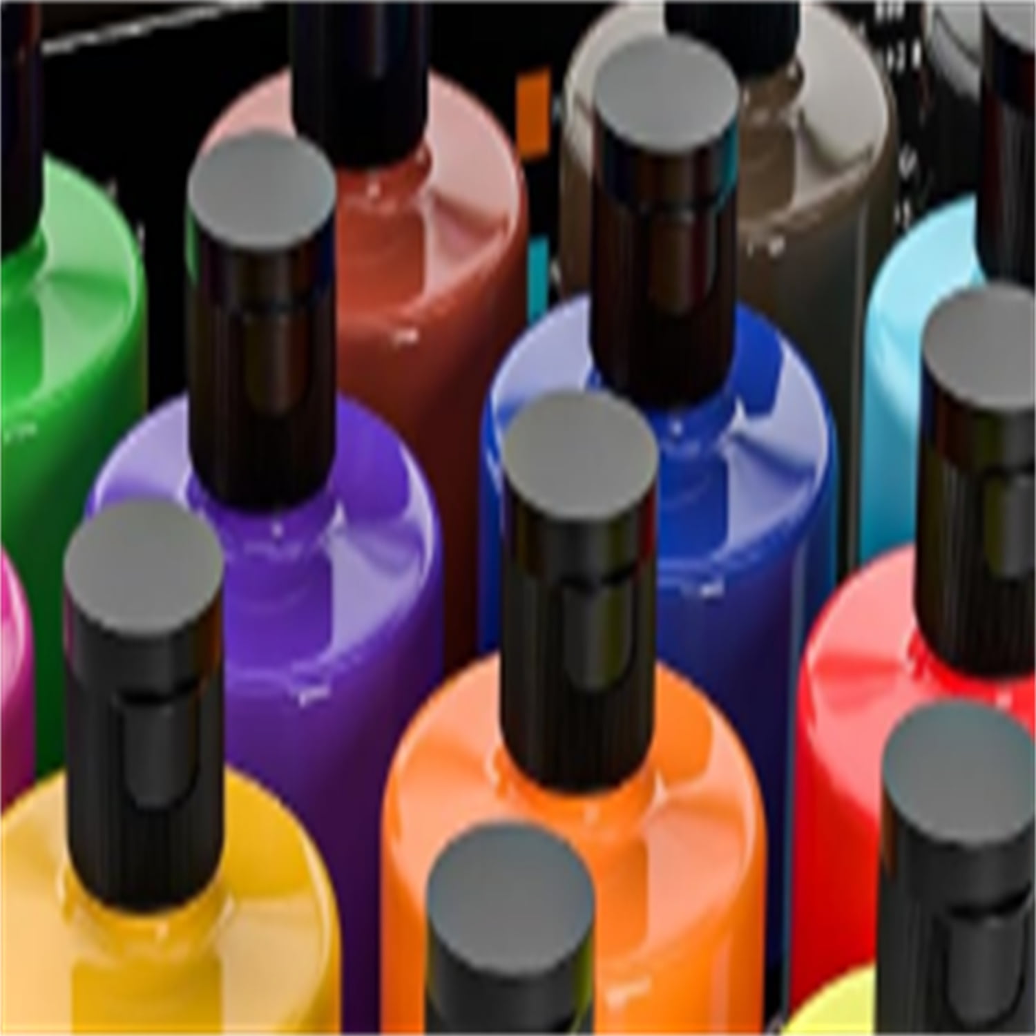 14 Colors Large Bulk Acrylic Paint Set (16.9 oz,500 ml) Rich Art Painting Supplies, Non Toxic for Multi Surface Rock Canvas Wood Ceramic Leather Fabric Craft, for Kids Adult with Color Wheel