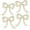 Cream, variant on 4pcs Cream White Bow Foil Balloons Mylar Bow Balloons for Coquette Baby Shower, Birthday, Bachelorette Party, Bridal Shower, One Silly Goose, Bow Party Decorations,