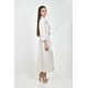 thumbnail image 2 of Vestido de algodon con cinto Roman Fashion /Juvenil, 768 (Arena) beige M, 2 of 6