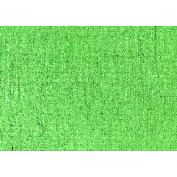 Ahgly Company Indoor Rectangle Oriental Green Industrial Area Rugs, 3' x 5'