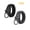 Black+Gray, variant on Spencer 2 Pack Men Women Elastic Fabric Woven Stretch Braided Belts Adults Solid Color Belts for Casual Golf Pants Jeans