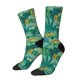 thumbnail image 1 of Fotbe Jungle Leopard Calcetas Largas con Estampado para Hombre y Mujer – Calcetas de Compresión Transpirables y Elásticas, Viajar y Uso Diario Talla 5-11, 1 of 6