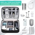 thumbnail image 3 of Bolsa organizadora de cables de viaje YOUBDM impermeable con gran capacidad, 3 of 7