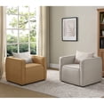 thumbnail image 6 of Furniture of America Contemporary Fabric Tureo Accent Chair, Yellow, 6 of 8