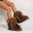 thumbnail image 4 of Women Stylish Winter Boots - Personalized Cute Design with Warmth & Comfort, Mid-Length Snow Boots, 4 of 7
