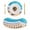 Turquoise, variant on Coastal Beach Round 13 Inch Placemats Set of 8, Nautical Ocean Starfish Shells Sea Waves HeatResistant Non Slip Place Mats for Dining Table, Wipeable Braided Kitchen Table Mats for Housewarming