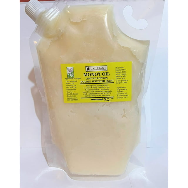 Aceite corporal Luxuriant-Sparkle Mono'i de Tahiti Double Tiare 240 ml