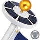 thumbnail image 4 of Luz solar de asta de bandera 42LED, luz solar para asta de bandera, 4 of 8