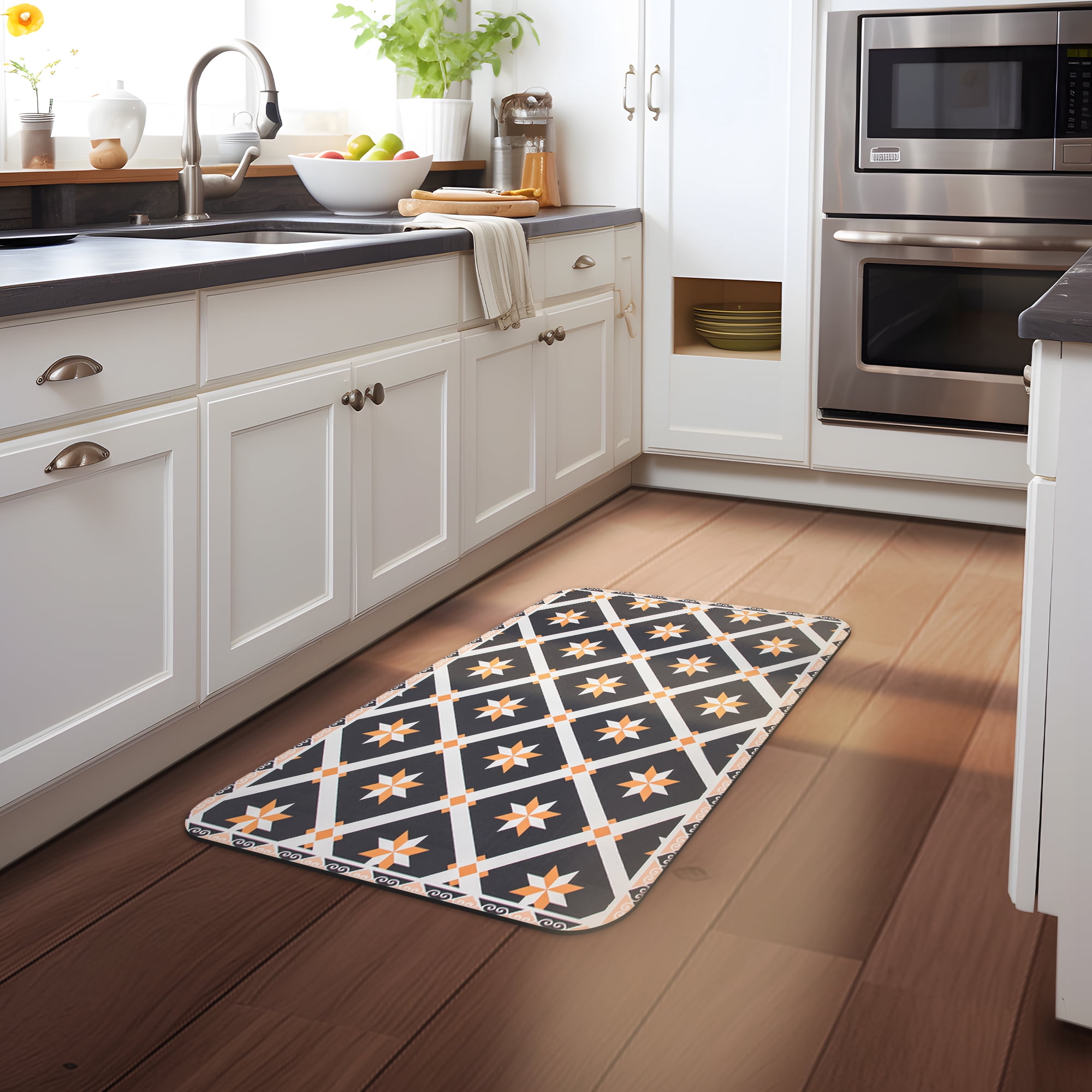 Ray Star Kitchen Mats Anti Fatigue 19.7''x31.5'',0.31 Inch Thick Comfort Standing Desk Mat