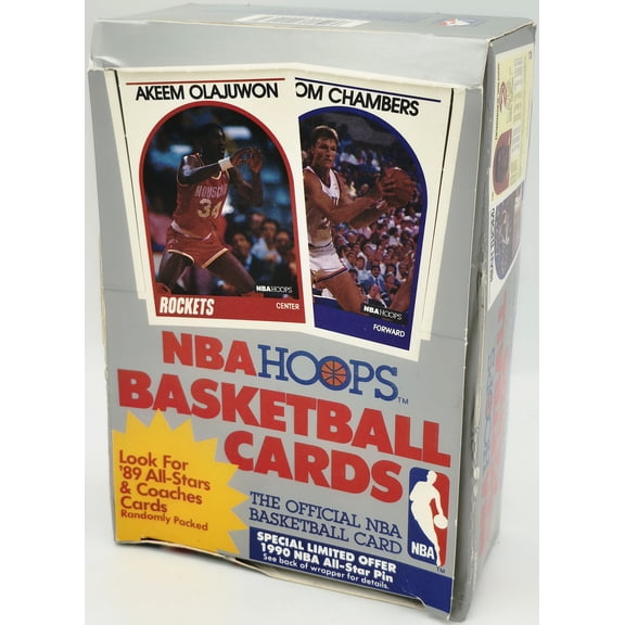 1989-90 NBA Hoops Series 1 Basketball Box Cards