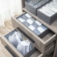thumbnail image 3 of Drawer Organizer Separate Grids Underwear Holder for Home, 3 of 6