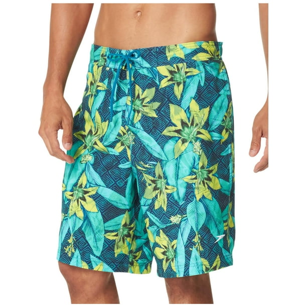 Speedo - Speedo Mens Rave Hawaii Trunks Active Swim Shorts - Walmart ...