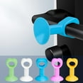 thumbnail image 6 of Silicone Door Stopper Stops Non-perforated Door Suction Cup Door Handle Bumper Mute Protect Walls Furniture Fittings, 6 of 6