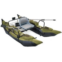 Classic Accessories Colorado Inflatable Pontoon Boat with Motor Mount