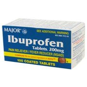 Major Coated Ibuprofen Tablets, 200 mg, 50 Count