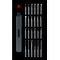 thumbnail image 1 of 6133B Compact Rechargeable Lithium-Ion Electric Screwdriver Kit with 49-Piece S2 Bits (Including 45MM Long Bits) - Precision Repair Tool for Home Appliances, & Computers, 24V Max, Durable &, 1 of 6