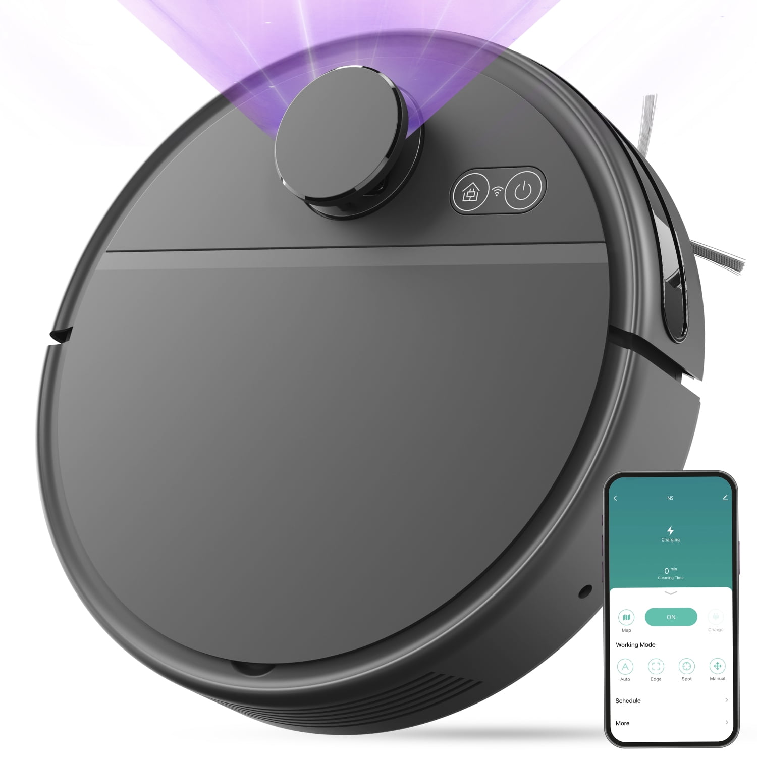 Anker eufy RoboVac X8 with Brushes, 2000Pa x2 Suction, iPath
