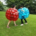 thumbnail image 3 of Bangcool Bumper Ball Inflatable Wearable Transparent Body Bumper Bubble Ball for Kid, 3 of 7