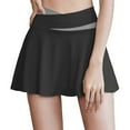 thumbnail image 5 of Sngxgn Womens High Waist Plaid Skirt Pencil Mini Skirts(Black,S), 5 of 5