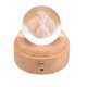 thumbnail image 4 of Regalo de Navidad, bola de cristal 3D musical bola de cristal caja de música giratoria base de madera bola de cristal construida para profesionales, 4 of 8