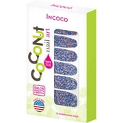 Coconut Nail Art by Incoco Nail Polish Strips, Fireworks