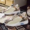 thumbnail image 7 of Men'S Height-Increasing Sneakers with Cushioned EVA Sole - Low-Top Lace-Up Shoes  Black & Colorway - All-Season Gym, Running, Casual Shoes - Height Increase for Men, Gym Footwear, Sporty Design, Brea, 7 of 7