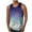 Purple, variant on AIEOTT Tie Dye Tank Tops for Men Star Print Shirt Big and Tall Cut Off Shirts Crewneck Sleeveless Tops Casual Gym Shirts
