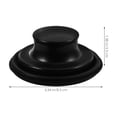 thumbnail image 2 of PBPBOX Rubber Kitchen Sink Plug Stopper for Drainage Garbage Disposal Compatible Dishwasher, 2 of 8
