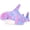 Purple, Blue, variant on MorisMos 40in Large Light Gray Dolphin Plush Pillow, Soft Dolphin Stuffed Animal Toy