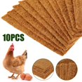 thumbnail image 3 of OUSITAID 10 Pack Natural Chicken Nesting Pads  Chicken Bedding Nest Box Liners  13” x 13”, 3 of 9