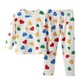 thumbnail image 1 of Hiiyo Pyjama Garçon Manches Longues T-Shirt Pantalon Tenue de Maison, 1 of 6