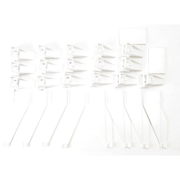 Carrera 20085219 Digital 124 16 Guardrail Holders, 4 End, 2 Connecting Pieces for Track Scale