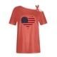 thumbnail image 4 of Fiudx Ofertas Del Día Camiseta Sin Mangas Camisola de Color Liso para Mujer Camiseta Sin Mangas Holgada, 4 of 4