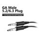 thumbnail image 1 of Cable de Repuesto de Auricular de Aviación, Cable de Repuesto para Aur, 1 of 2