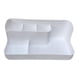 thumbnail image 1 of Caja de almacenamiento de herramientas para decoración de uñas, caja organizadora de manualidades para tiras de pulido Blanco jinwen Estuche de almacenamiento de manicura, 1 of 8