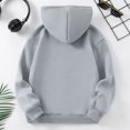 thumbnail image 3 of Grblisyd Girls Casual Long Sleeve Hoodies Cute Oversized Halloween Sweatshirt Tops with Kangaroo pocket, 3 of 6