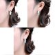 thumbnail image 3 of Lindos pendientes de mordedura de animal Pendientes de dinosaurio Pendientes de animales creativos, azul, 3 of 3