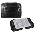 thumbnail image 4 of Paul Walter Genuine Leather Religious Bible Book Cover with Handle, 4 of 15