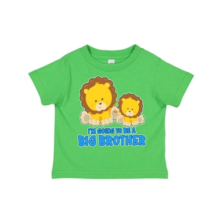 

Inktastic I m Going to Be a Big Brother with Lions Gift Toddler Boy Girl T-Shirt
