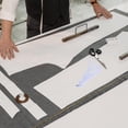 thumbnail image 2 of OULII Battery Scissors for Cutting Fabric 1Set Adjustable Cutting Distance White for Home Use, 2 of 6