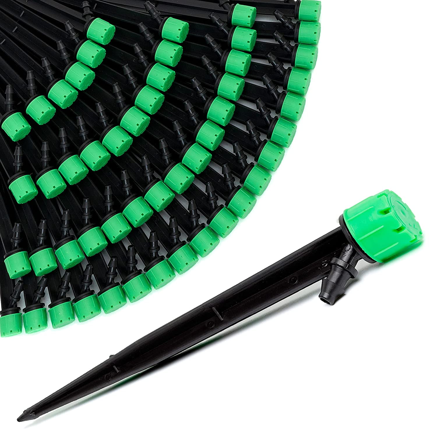 Drip Irrigation Emitters Spray 50 pcs Drip Sprinkler Head for 1/4