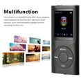 thumbnail image 3 of Portable Music Player, 1.8 Inch TFT Screen MP3 Player, 200mAh Rechargeable HiFi Lossless Sound Quality Music Player with Seven Sound Effects, for Sport, 3 of 8