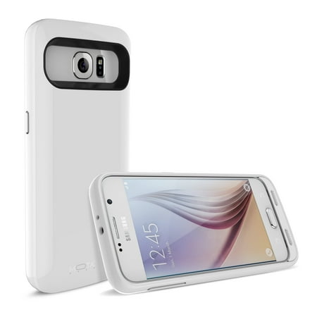 Mota Samsung S6 Extended Battery Case - White, 3500 Mah - Smartphone - White (mt-sg6w) Mota Samsung S6 Extended Battery Case - White, 3500 Mah - Smartphone - White (mt-sg6w)