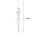 thumbnail image 3 of Btafrte Colección Metal Rainbow Hang Hexagon Star Crystal Prismas Wind (A), 3 of 8