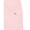 thumbnail image 2 of Wonder Nation Little Girls Cotton Parachute Jogger Pants, Sizes 4-10, 2 of 3